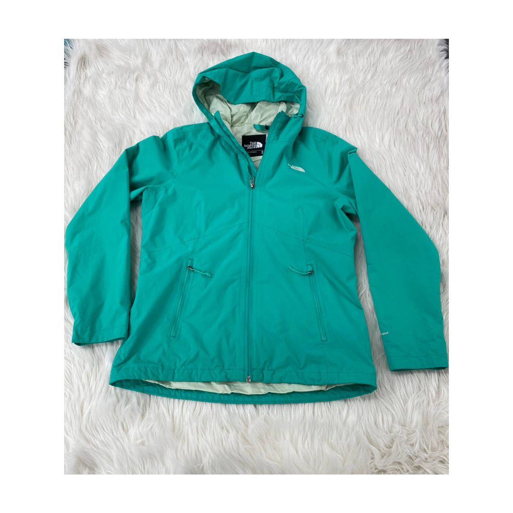 The North Face Resolve Rain Jacket Hooded Waterproof Hyvent Sz Medium